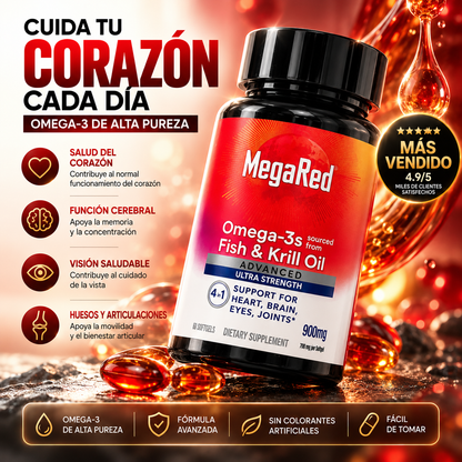 MegaRed® Ultra Strength: maxima vitalidad