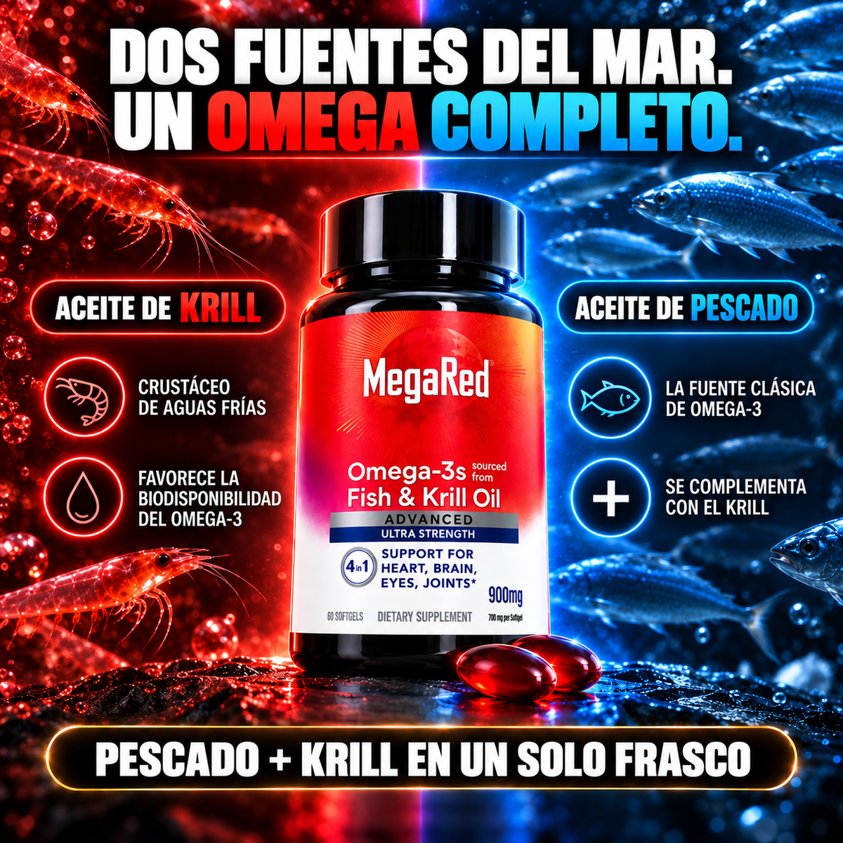 MegaRed® Ultra Strength: maxima vitalidad