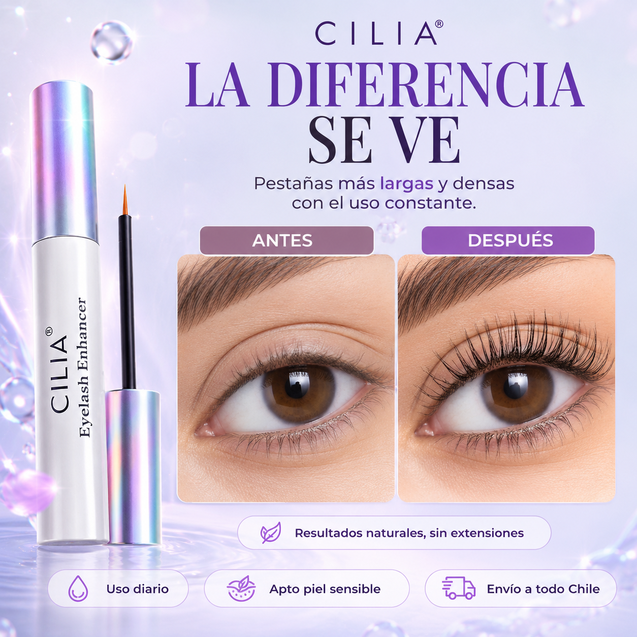 CILIA® · 2X1 Adiós Pestañas caídas