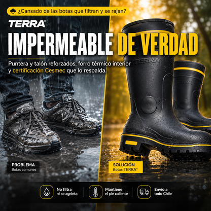 TERRA® — Impermeables · CERTIFICADO