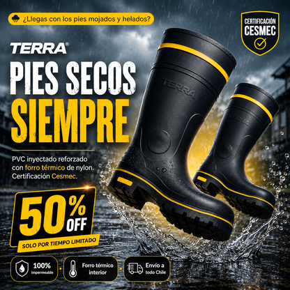 TERRA® — Impermeables · CERTIFICADO