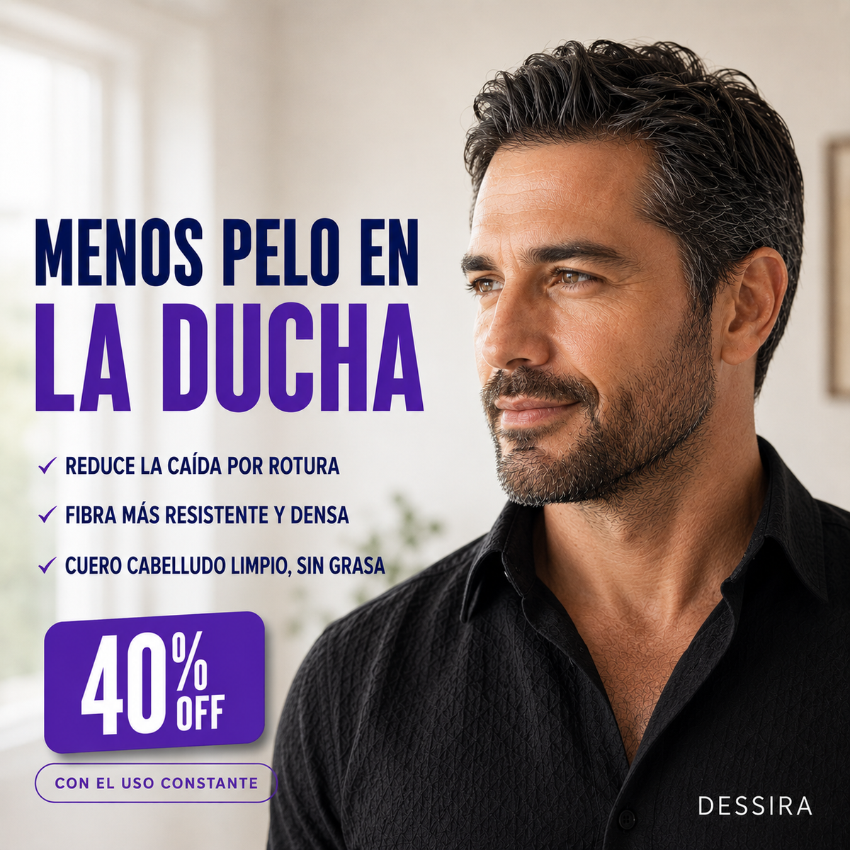Minoxidil y Biotina · Shampoo + Acondicionador Fortalecedor · 300ml